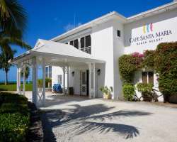 There are 13 hotels for accommodation ranging from simple luxury resorts like the Cape Santa Maris resort to inns and private rentals.
